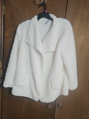 Secret Treasures Cozy Plush Open-Front Women's Sleep Jacket